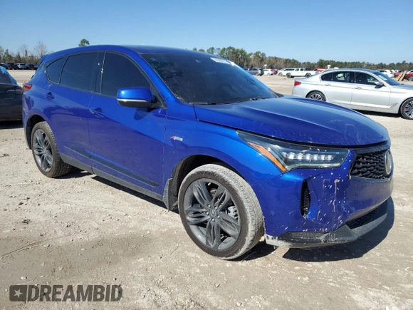 2022 Acura RDX w/A-Spec Package with VIN 5J8TC1H62NL001306, listed as a Copart auction lot 86200214 with 55,646 mi miles and Non Repairable. Bid and sale history available at carsss.com. Image 4.