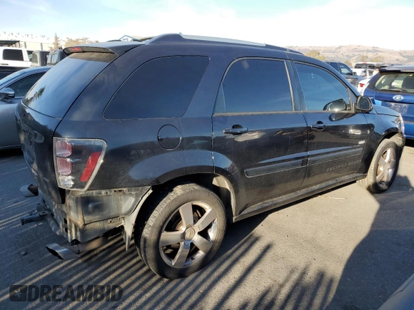 2008 Chevrolet Equinox Sport with VIN 2CNDL737X86016327, listed as a Copart auction lot 84679544 with 207,808 mi miles and Salvage Title. Bid and sale history available at carsss.com. Image 3.