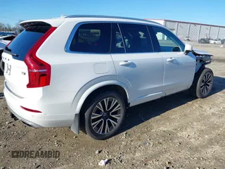 2021 Volvo XC90 Momentum with VIN YV4102PK4M1678500, listed as a IAAI auction lot 41185134 with 54,373 mi miles. Bid and sale history available at carsss.com. Image 4.