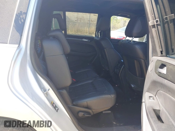 2017 Mercedes-Benz GLS 450 with VIN 4JGDF6EE8HA873584, listed as a IAAI auction lot 42106238 with 82,759 mi miles and . Bid and sale history available at DreamBid. Image 8.