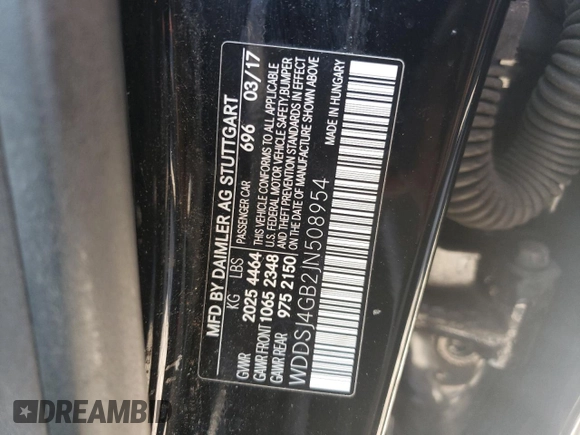 2018 Mercedes-Benz CLA 250 with VIN WDDSJ4GB2JN508954, listed as a Copart auction lot 46599333 with 68,245 mi miles and . Bid and sale history available at DreamBid. Image 13.