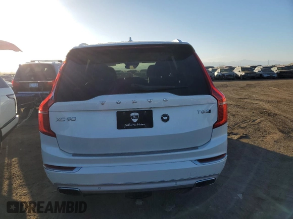 2016 Volvo XC90 T6 Inscription with VIN YV4A22PL0G1081125, listed as a Copart auction lot 44408995 with 99,463 mi miles and Salvage Title. Bid and sale history available at carsss.com. Image 6.