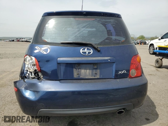 2004 Scion xA with VIN JTKKT624240065840, listed as a Copart auction lot 53965865 with 95,072 mi miles and Salvage Title. Bid and sale history available at DreamBid. Image 6.