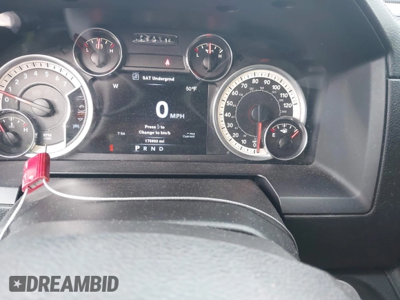 2013 Ram 1500 Sport with VIN 1C6RR7HT9DS601140, listed as a IAAI auction lot 42038448 with 175,933 mi miles and . Bid and sale history available at DreamBid. Image 7.