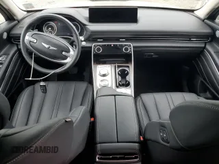 2024 Genesis GV80 with VIN KMUHBDSB0RU210037, listed as a Copart auction lot 62260945 with 26,985 mi miles and Clean title. Bid and sale history available at DreamBid. Image 8.