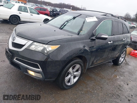 2013 Acura MDX with VIN 2HNYD2H26DH506503, listed as a IAAI auction lot 41567431 with 201,950 mi miles. Bid and sale history available at carsss.com. Image 18.