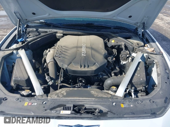 2019 Genesis G70 Dynamic with VIN KMTG34LE2KU032479, listed as a IAAI auction lot 41561604 with 68,098 mi miles and . Bid and sale history available at DreamBid. Image 10.