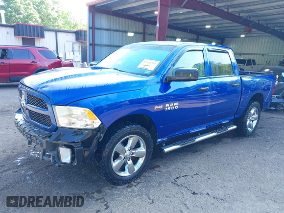 2014 Ram 1500 Express with VIN 1C6RR7KTXES447208, listed as a IAAI auction lot 42152315 with 136,417 mi miles and . Bid and sale history available at DreamBid. Image 18.