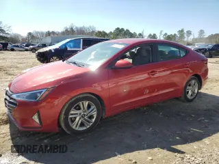 2020 Hyundai Elantra SEL with VIN 5NPD84LF3LH535221, listed as a Copart auction lot 47233695 with 112,566 mi miles and Salvage Title. Bid and sale history available at carsss.com. Image 1.