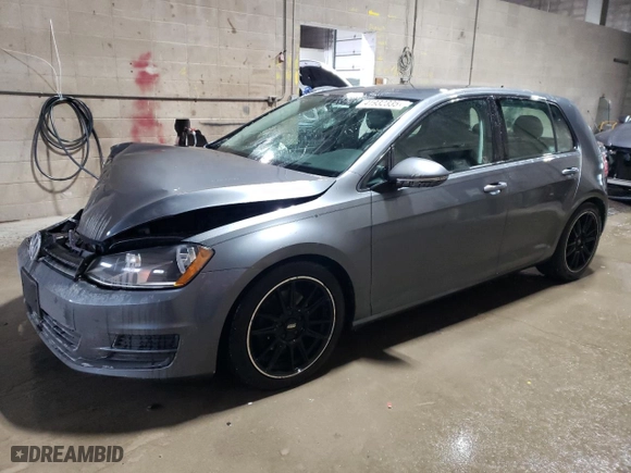 2015 Volkswagen Golf TSI S with VIN 3VW217AU4FM099988, listed as a Copart auction lot 41932335 with 90,862 mi miles and Salvage Title. Bid and sale history available at carsss.com. Image 1.