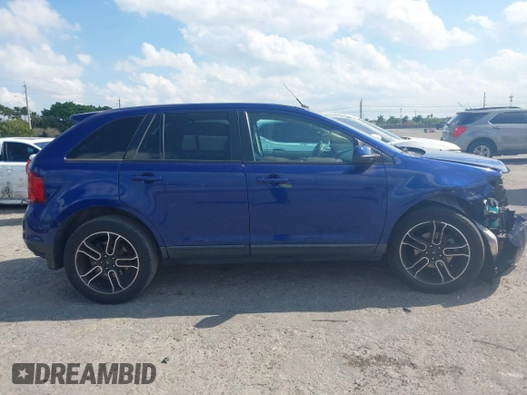 2013 Ford Edge SEL with VIN 2FMDK3JC2DBA35614, listed as a IAAI auction lot 41892784 with 148,278 mi miles. Bid and sale history available at carsss.com. Image 14.