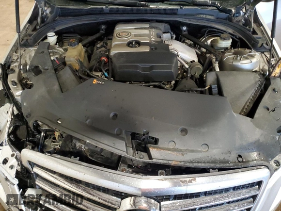 2013 Cadillac ATS with VIN 1G6AG5RX8D0162805, listed as a Copart auction lot 59568505 with 98,713 mi miles and Salvage title. Bid and sale history available at DreamBid. Image 11.
