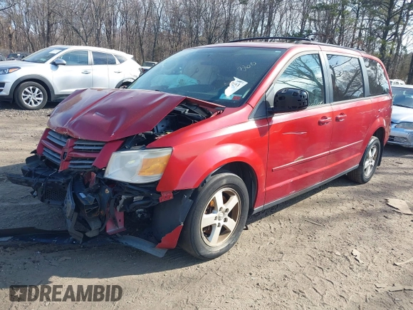 2009 Dodge Grand Caravan SE with VIN 2D8HN44E79R673244, listed as a IAAI auction lot 41913383 with 121,895 mi miles and . Bid and sale history available at DreamBid. Image 2.