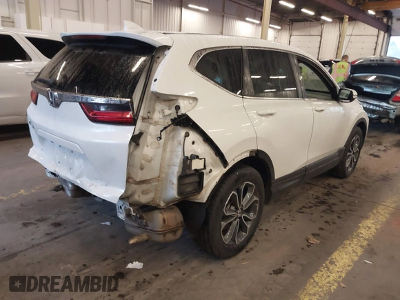 2020 Honda CR-V EX with VIN 5J6RW1H54LL006313, listed as a IAAI auction lot 41047075 with 73,030 mi miles. Bid and sale history available at carsss.com. Image 4.