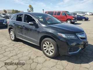 2017 Acura RDX w/Technology Pkg with VIN 5J8TB4H51HL036242, listed as a Copart auction lot 52037805 with 97,962 mi miles and Salvage Title. Bid and sale history available at carsss.com. Image 4.