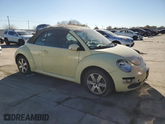 2006 Volkswagen Beetle with VIN 3VWPF31Y66M309221, listed as a Copart auction lot 84337164 with Not provided miles and Clean title. Bid and sale history available at DreamBid. Image 4.
