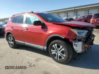 2017 Toyota RAV4 LE with VIN 2T3BFREV8HW572344, listed as a Copart auction lot 45907255 with 9,001 mi miles and Salvage Title. Bid and sale history available at carsss.com. Image 4.