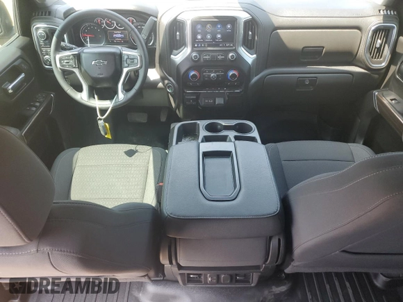 2021 Chevrolet Silverado 1500 RST with VIN 1GCUYEELXMZ422059, listed as a Copart auction lot 49437435 with 27,466 mi miles and Salvage Title. Bid and sale history available at carsss.com. Image 8.