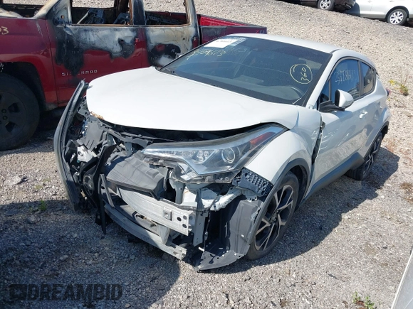 2018 Toyota C-HR XLE with VIN NMTKHMBXXJR023169, listed as a IAAI auction lot 36781613 with 38,125 mi miles. Bid and sale history available at carsss.com. Image 18.