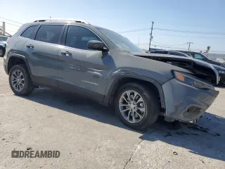 2020 Jeep Cherokee Lux with VIN 1C4PJLLXXLD500797, listed as a Copart auction lot 73576724 with Not provided miles and Salvage title. Bid and sale history available at DreamBid. Image 4.