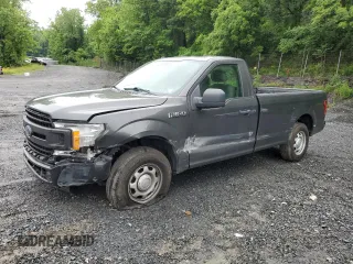 2019 Ford F-150 XL z VIN 1FTMF1CB6KKC82803, wystawiony jako Copart lot #60141195 z przebiegiem 92 414 mil mil oraz Szkoda całkowita • Salvage title. Historia ofert i sprzedaży dostępna na DreamBid. Obrazek 1.