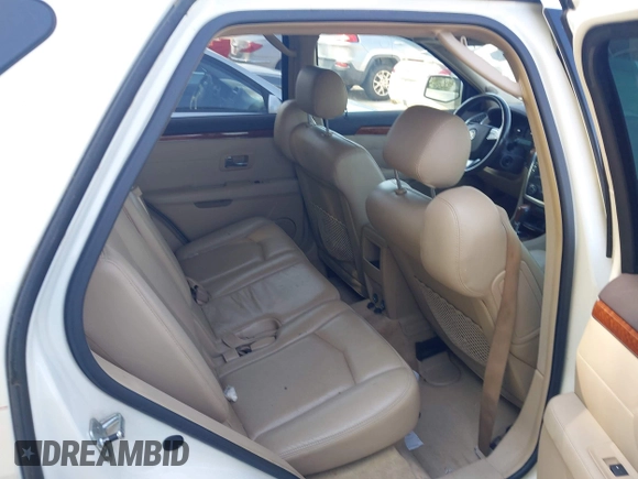 2008 Cadillac SRX with VIN 1GYEE63A480108836, listed as a IAAI auction lot 41993953 with 135,254 mi miles. Bid and sale history available at carsss.com. Image 8.