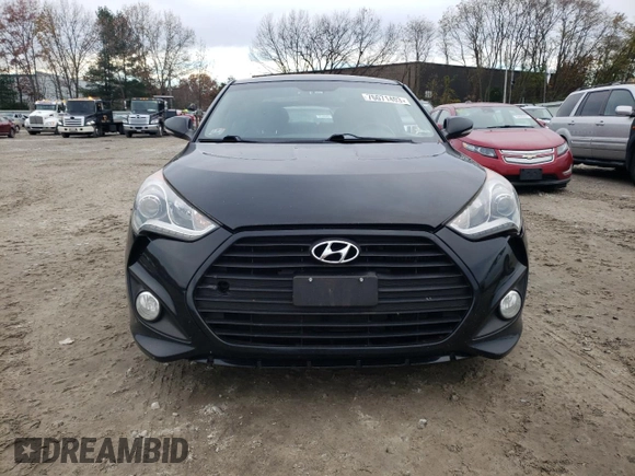 2015 Hyundai Veloster Turbo with VIN KMHTC6AE3FU232834, listed as a Copart auction lot 76071403 with 173,259 mi miles. Bid and sale history available at carsss.com. Image 5.