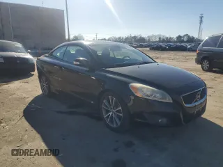 2012 Volvo C70 T5 with VIN YV1672MC3CJ131910, listed as a Copart auction lot 46403165 with 161,270 mi miles and Salvage Title. Bid and sale history available at carsss.com. Image 4.