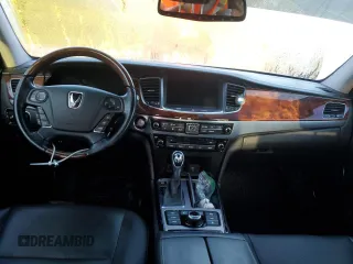 2015 Hyundai Equus Ultimate z VIN KMHGH4JH1FU097774, wystawiony jako Copart lot #75413664 z przebiegiem 69 282 mil mil oraz Szkoda całkowita • Salvage title. Historia ofert i sprzedaży dostępna na DreamBid. Obrazek 8.