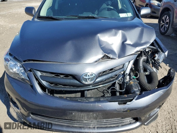 2013 Toyota Corolla L with VIN 2T1BU4EE6DC942476, listed as a Copart auction lot 49455085 with 162,875 mi miles and Salvage Title. Bid and sale history available at DreamBid. Image 11.