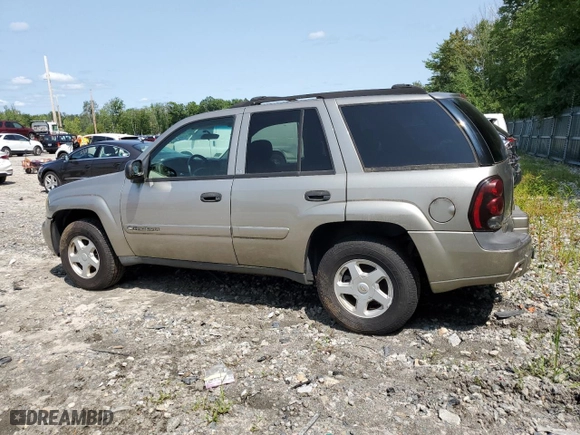2002 Chevrolet TrailBlazer LTZ with VIN 1GNDT13S522438295, listed as a Copart auction lot 45340885 with NaN miles and Non Repairable. Bid and sale history available at carsss.com. Image 2.