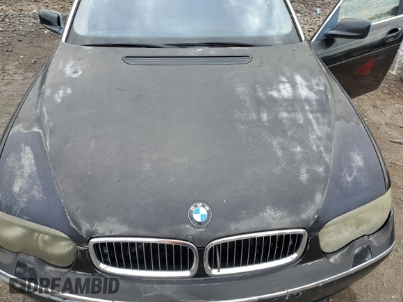 2002 BMW 7 Series 745Li with VIN WBAGN63432DR02989, listed as a Copart auction lot 63236514 with Not Provided miles and Clean Title. Bid and sale history available at carsss.com. Image 11.