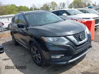 2018 Nissan Rogue S with VIN 5N1AT2MT2JC812827, listed as a IAAI auction lot 41942055 with 201,875 mi miles. Bid and sale history available at carsss.com. Image 1.