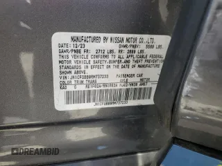2024 Nissan ARIYA Engage with VIN JN1CF0BB9RM737233, listed as a Copart auction lot 54875345 with 4,717 mi miles and Clean Title. Bid and sale history available at DreamBid. Image 13.