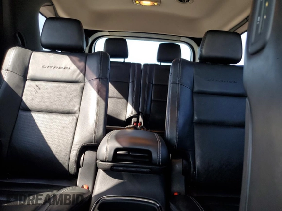 2016 Dodge Durango Citadel with VIN 1C4RDJEG6GC341421, listed as a Copart auction lot 61680215 with 77,024 mi miles and Salvage title. Bid and sale history available at DreamBid. Image 10.