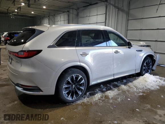 2024 Mazda CX-90 S z VIN JM3KK1HC6R1126403, wystawiony jako Copart lot #45532005 z przebiegiem 11 651 mil mil oraz Szkoda całkowita • Salvage title. Historia ofert i sprzedaży dostępna na DreamBid. Obrazek 3.