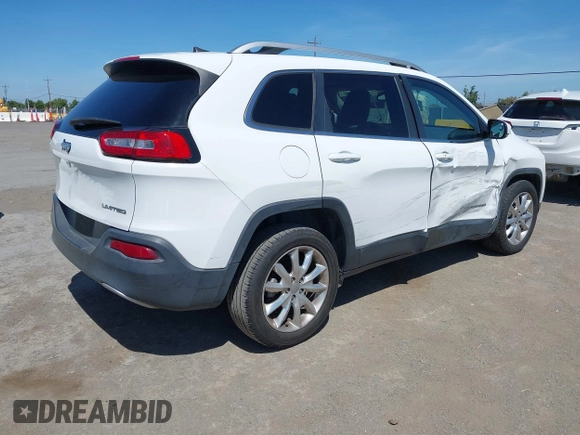 2017 Jeep Cherokee Limited z VIN 1C4PJLDB3HW516242, wystawiony jako IAAI lot #42267055 z przebiegiem 159 856 mil mil oraz . Historia ofert i sprzedaży dostępna na DreamBid. Obrazek 4.