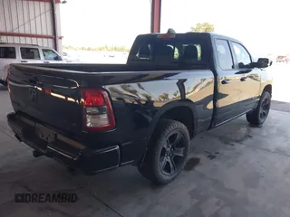 2021 Ram 1500 Big Horn with VIN 1C6SRFBT2MN562927, listed as a IAAI auction lot 42386848 with 83,858 mi miles and . Bid and sale history available at DreamBid. Image 4.