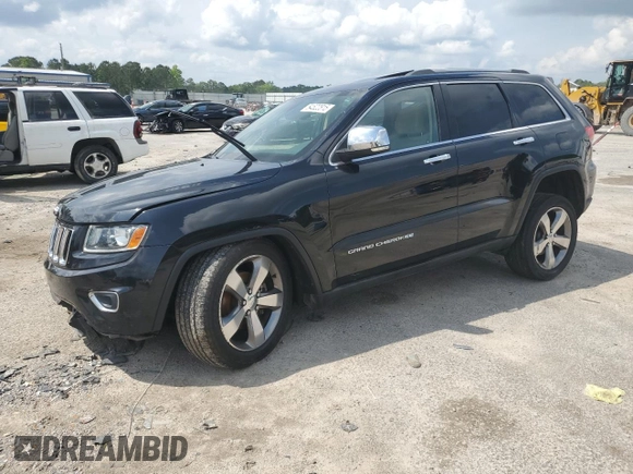 2014 Jeep Grand Cherokee Limited with VIN 1C4RJFBG1EC347280, listed as a Copart auction lot 54522815 with 194,554 mi miles and Salvage title. Bid and sale history available at DreamBid. Image 1.