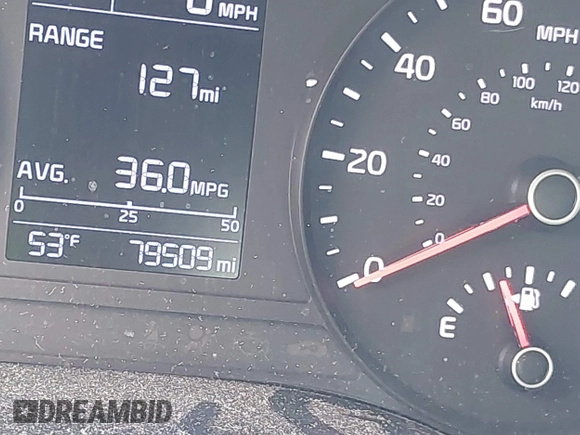 2020 Kia Rio LX with VIN 3KPA24AD4LE295817, listed as a IAAI auction lot 41759598 with 79,509 mi miles and . Bid and sale history available at DreamBid. Image 15.