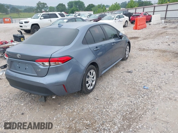 2024 Toyota Corolla LE with VIN 5YFB4MDEXRP149531, listed as a IAAI auction lot 42202627 with 12,170 mi miles and . Bid and sale history available at DreamBid. Image 4.