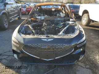 2023 Genesis G70 2.0T with VIN KMTG34TA1PU122548, listed as a Copart auction lot 81605733 with Not Provided miles and Non Repairable. Bid and sale history available at DreamBid. Image 5.