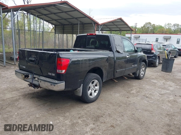 2006 Nissan Titan SE z VIN 1N6BA06B26N546547, wystawiony jako IAAI lot #42080790 z przebiegiem 235 362 mil mil oraz . Historia ofert i sprzedaży dostępna na DreamBid. Obrazek 4.
