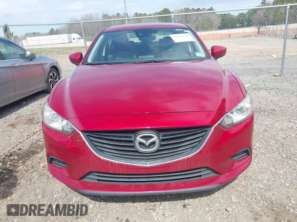 2017 Mazda Mazda6 Touring with VIN JM1GL1V56H1146909, listed as a IAAI auction lot 41709510 with 110,341 mi miles. Bid and sale history available at carsss.com. Image 12.