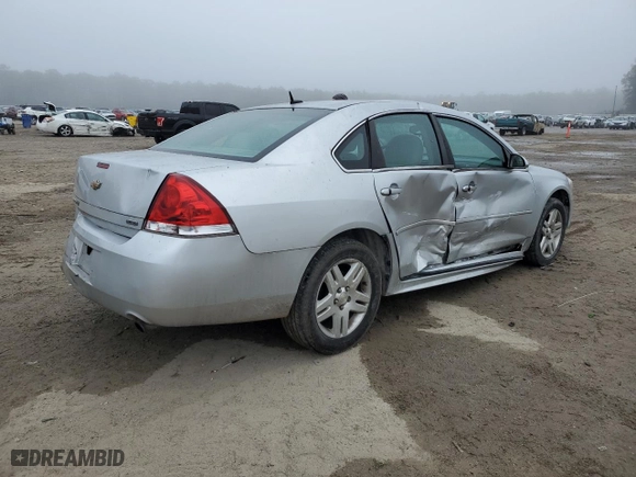 2016 Chevrolet Impala Limited LT with VIN 2G1WB5E39G1103915, listed as a Copart auction lot 45034655 with 150,364 mi miles and Salvage Title. Bid and sale history available at carsss.com. Image 3.