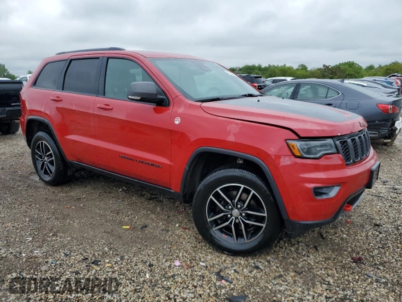 2017 Jeep Grand Cherokee Trailhawk with VIN 1C4RJFLG4HC932891, listed as a Copart auction lot 57217665 with 188,510 mi miles and Salvage title. Bid and sale history available at DreamBid. Image 4.