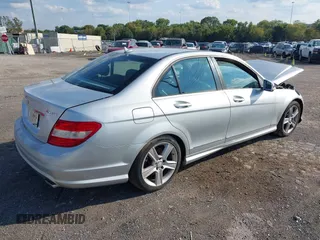 2010 Mercedes-Benz C 300 Sport with VIN WDDGF8BB8AF458058, listed as a IAAI auction lot 41107545 with Not Provided miles and . Bid and sale history available at carsss.com. Image 4.