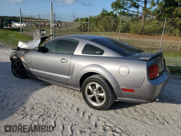 2006 Ford Mustang GT Deluxe with VIN 1ZVFT82H665230721, listed as a Copart auction lot 51584405 with 0 mi miles and Non Repairable. Bid and sale history available at carsss.com. Image 2.