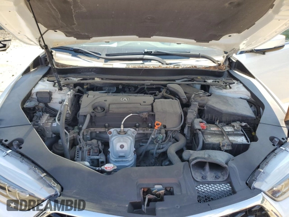 2018 Acura TLX Technology with VIN 19UUB1F50JA002526, listed as a Copart auction lot 65847825 with 57,767 mi miles and Salvage title. Bid and sale history available at DreamBid. Image 11.