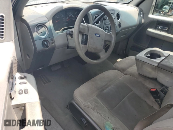 2005 Ford F-150 XL with VIN 1FTVF12585NA40842, listed as a Copart auction lot 61728465 with 288,002 mi miles and Salvage title. Bid and sale history available at DreamBid. Image 8.